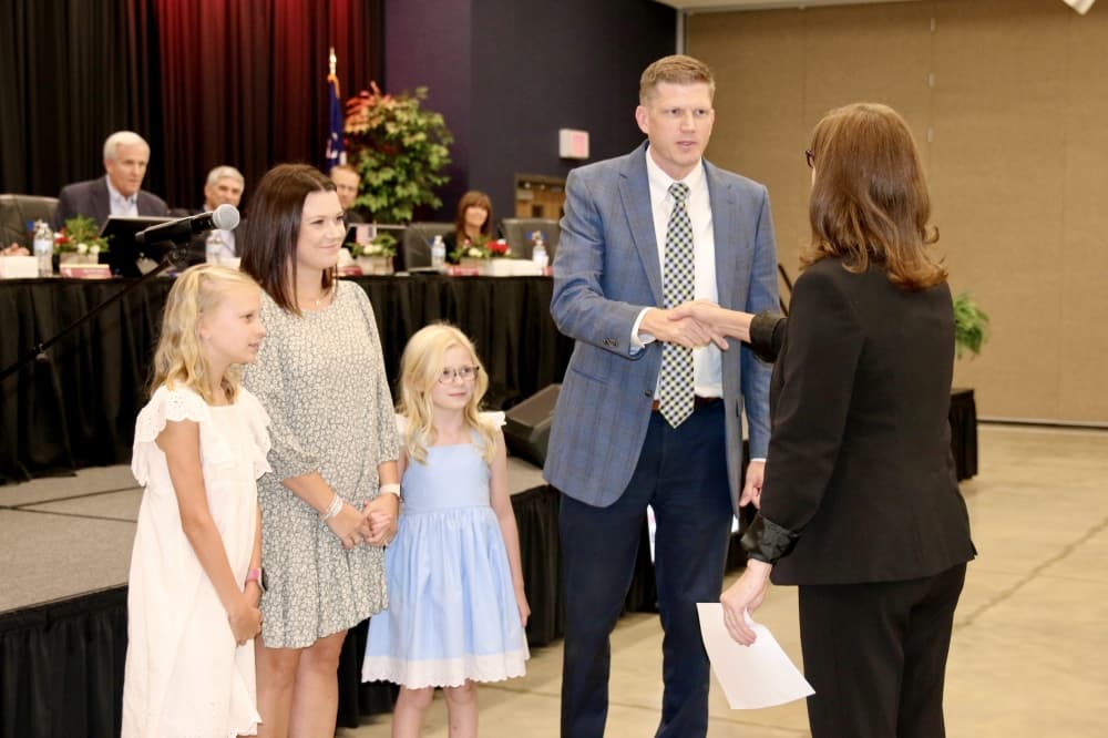 Jordan Blake replaces 11-year Magnolia ISD board member Chuck Adcox