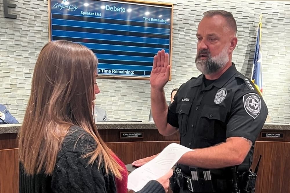 Q&A with Cliff Woitena, League City chief of police