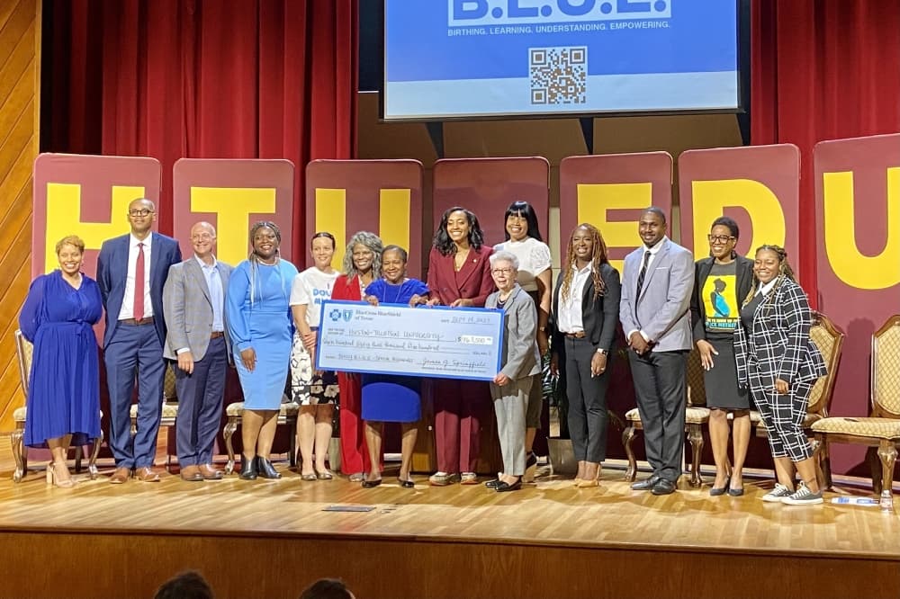 Huston-Tillotson University, Blue Cross Blue Shield launch maternal care program
