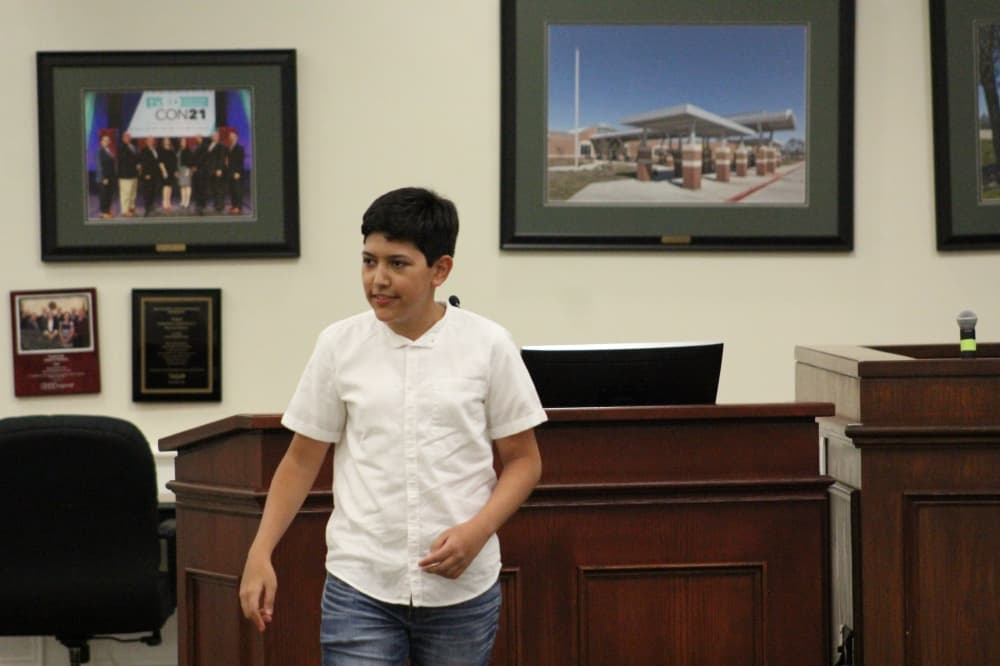 The photo shows Emilio Fuentes on Sept. 11.
