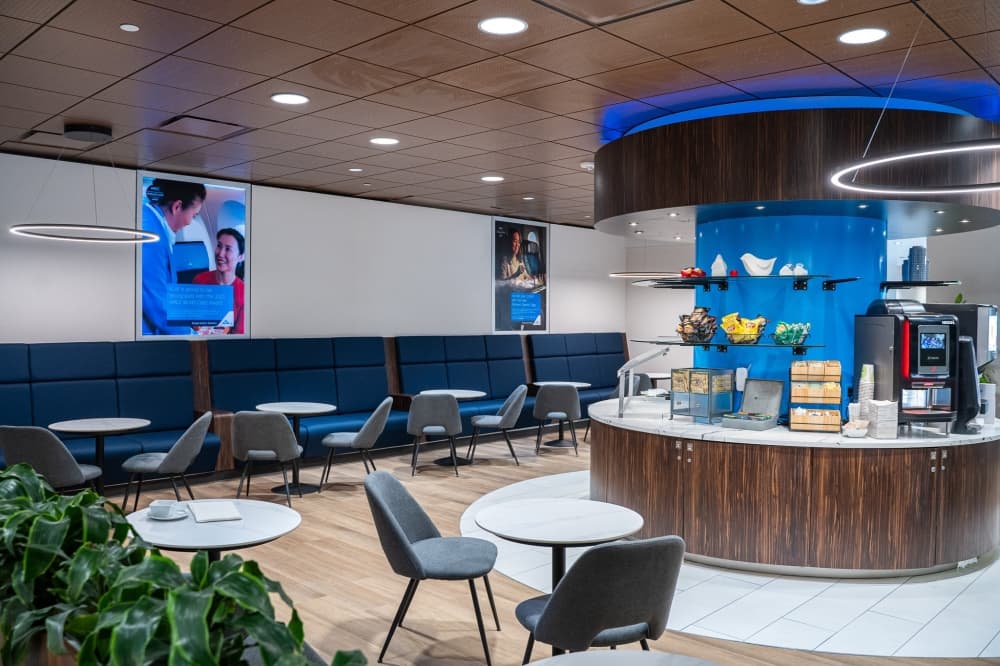 KLM Royal Dutch Airlines debuts renovated lounge at IAH