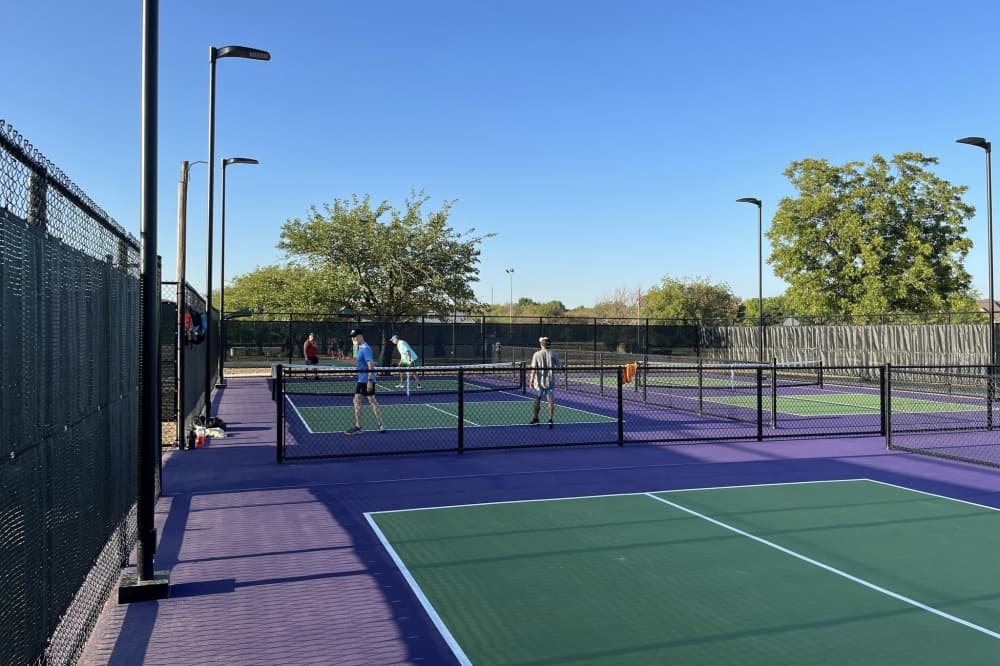 Keller’s Bear Creek Park gets 4 new pickleball courts