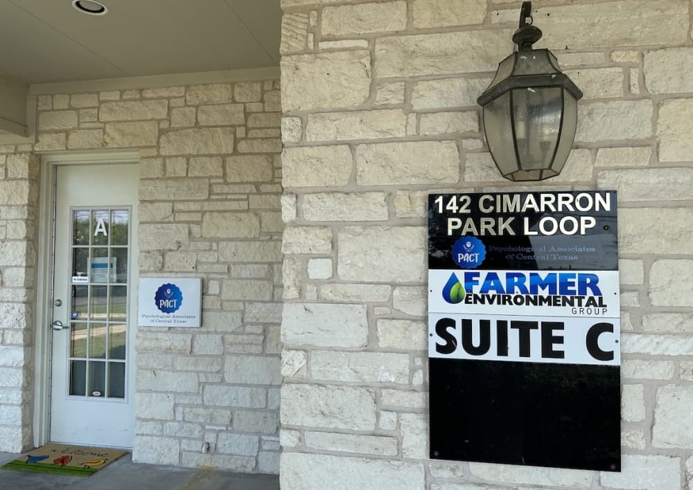 Psychological Associates of Central Texas' Buda office is located at 142 Cimarron Park Loop, Ste. A. (Amira Van Leeuwen/Community Impact)