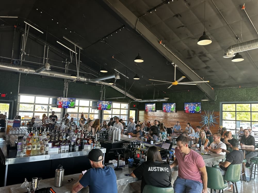 people in a bar 