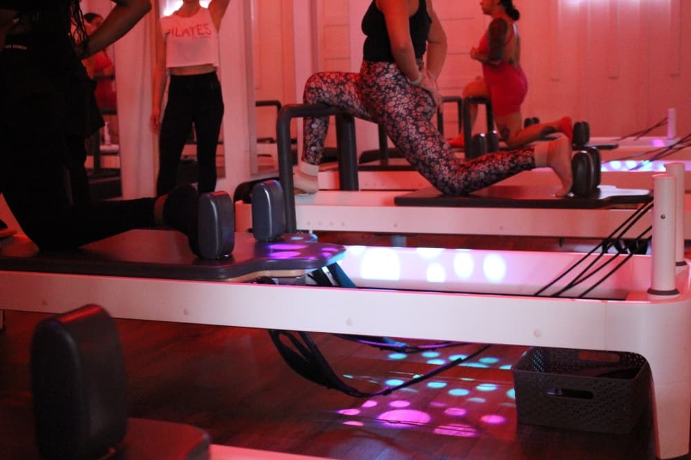 Inside Pilates studio