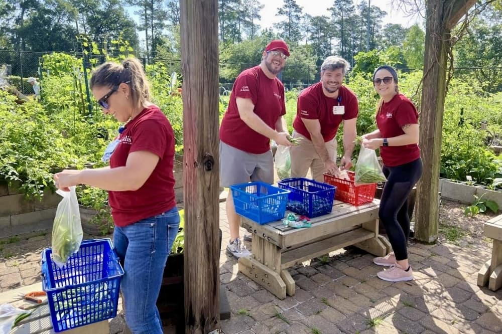 Houston Methodist The Woodlands pioneers composting project