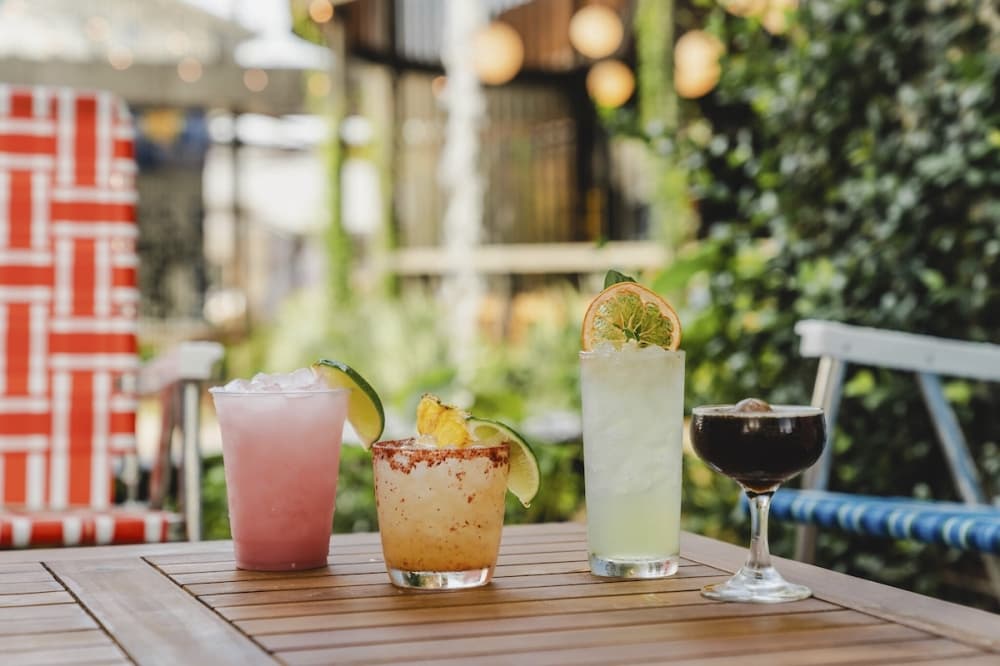 three cocktails