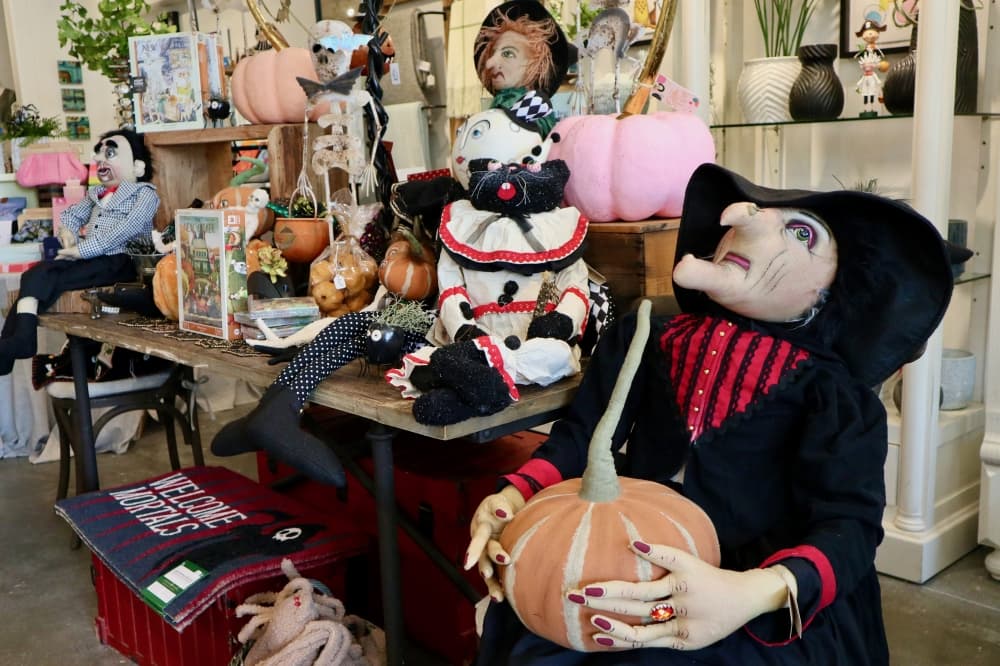 various items in a shop