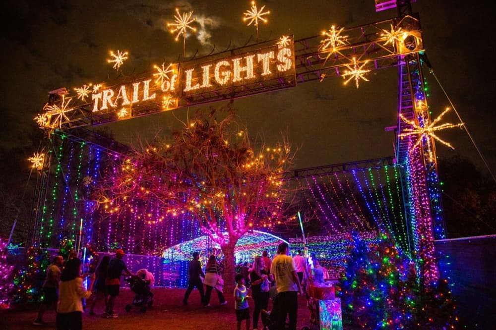 Austin Trail of Lights entrance