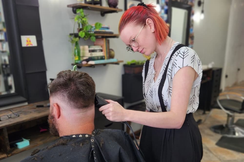 Grunge Hair Shop now offering cuts, coloring on FM 2920 in Spring