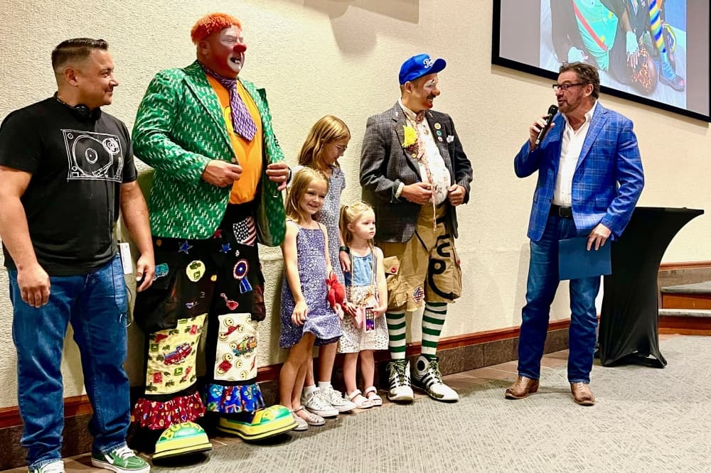 McTown Klownz at a city council meeting