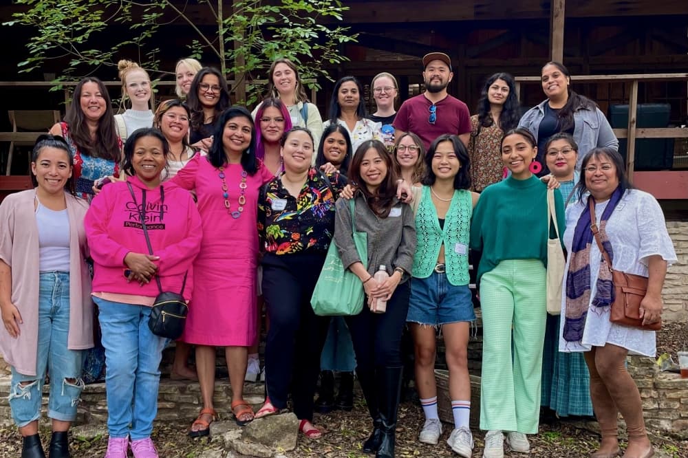 Volunteers and staff members of AFSSA