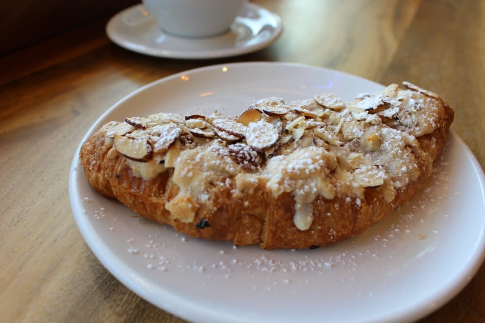 Almond croissant