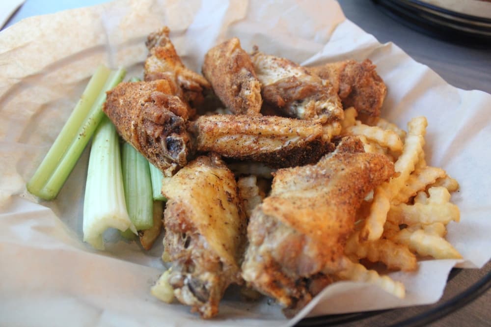 Wings from The Brass Tap.