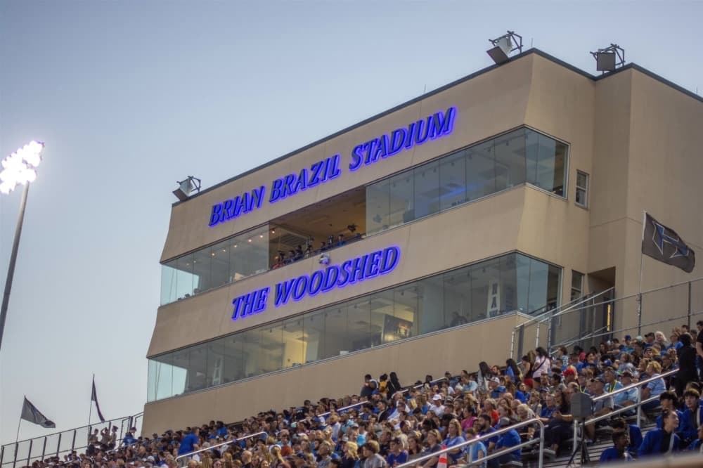 Lewisville ISD high school renames stadium to honor longtime football coach