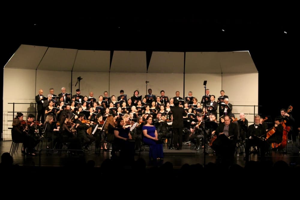 The McKinney Philharmonic Orchestra performing