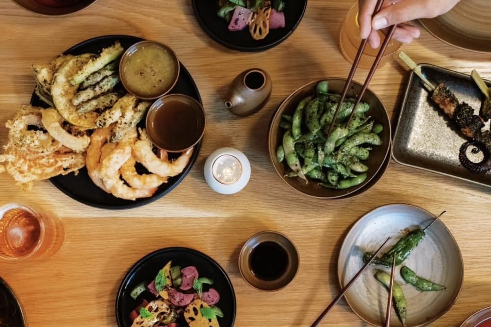 Nineteen Hyaku provides an “omakase experience,” where the chef meets the dinner face to face and customizes their entire meal. (Courtesy Nineteen Hyaku)
