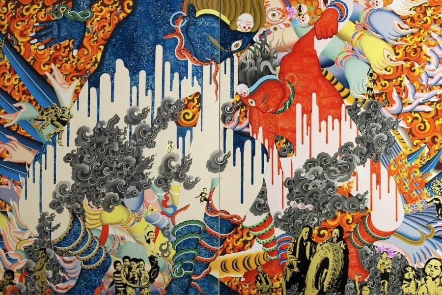 ‘Tsherin Sherpa: Spirits’ exhibit now open at Asia Society Texas