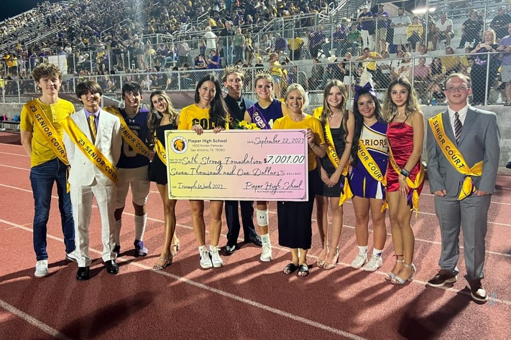 Comal ISD raises $10K for childhood cancer awareness