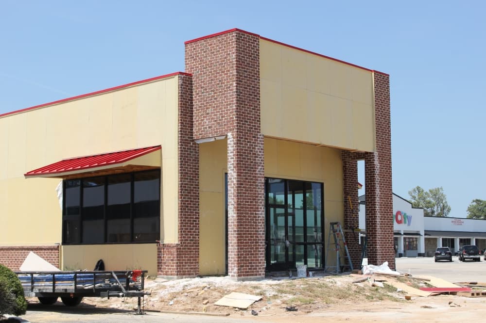 Shipley Do-Nuts under construction on FM 1960 in Spring