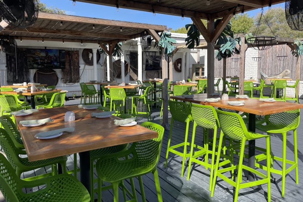 Main Patio at Lost Colony