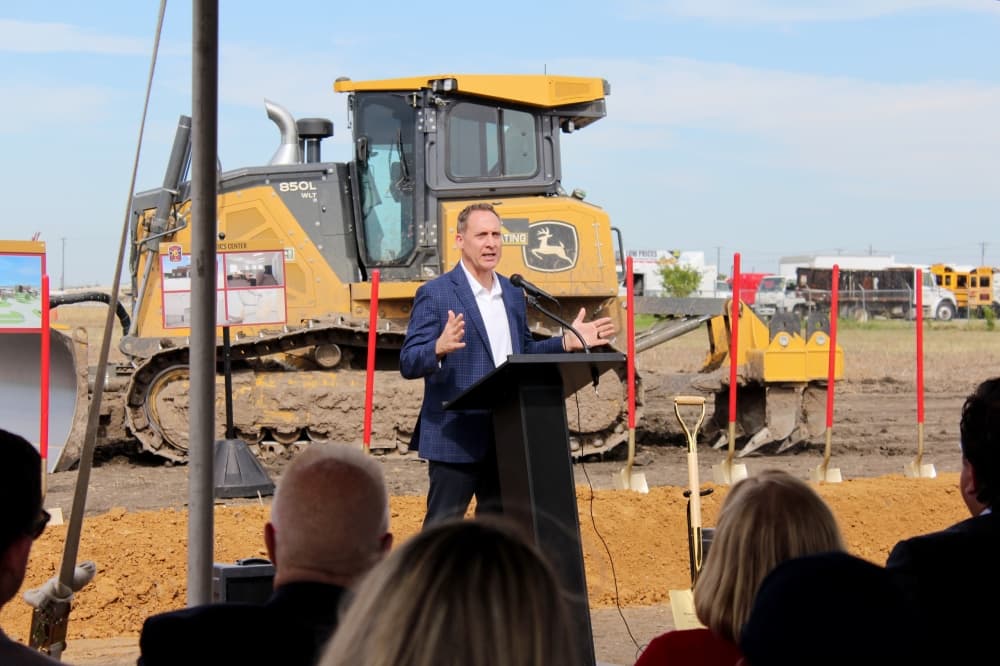 McKinney City Manager Paul Grimes speaking