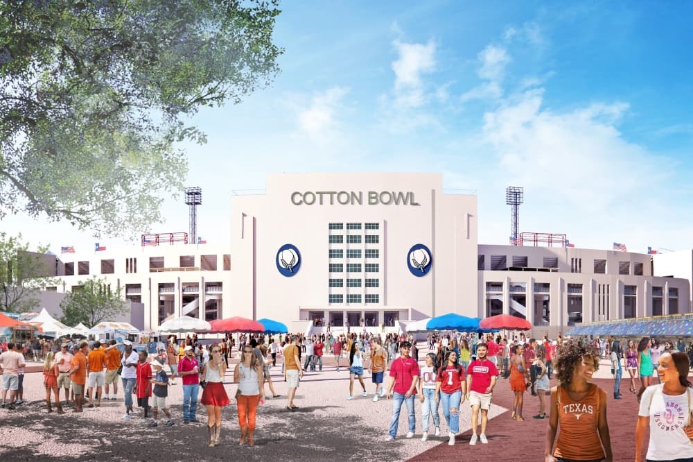 Fair Park partners unveil $140M plans to renovate Cotton Bowl Stadium