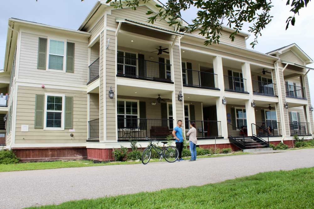 Camp Hope residence building