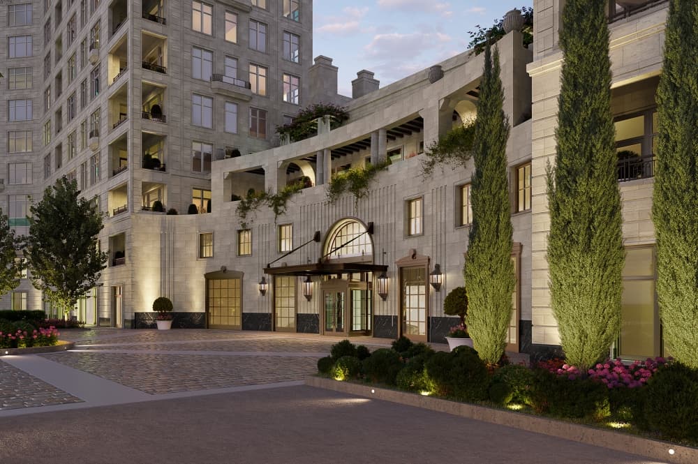 Howard Hughes officials announced the company has partnered with The Ritz-Carlton for the forthcoming The Ritz-Carlton Residences, The Woodlands. (Rendering courtesy Howard Hughes)