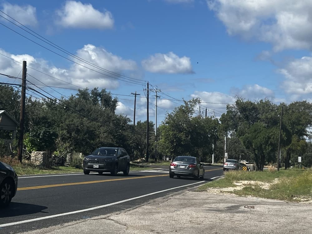 cars on road