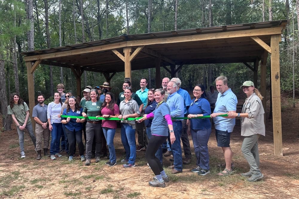 Lone Star College-Tomball, Bayou Land Conservancy hold ribbon-cutting for outdoor classroom