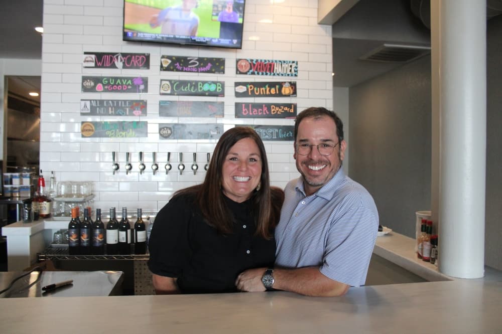 Owners Kevin and Jenny Galvan.