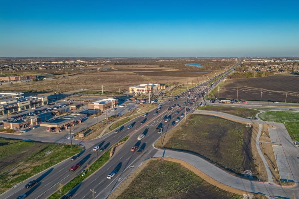 Blue alignment selected for US 380 bypass project