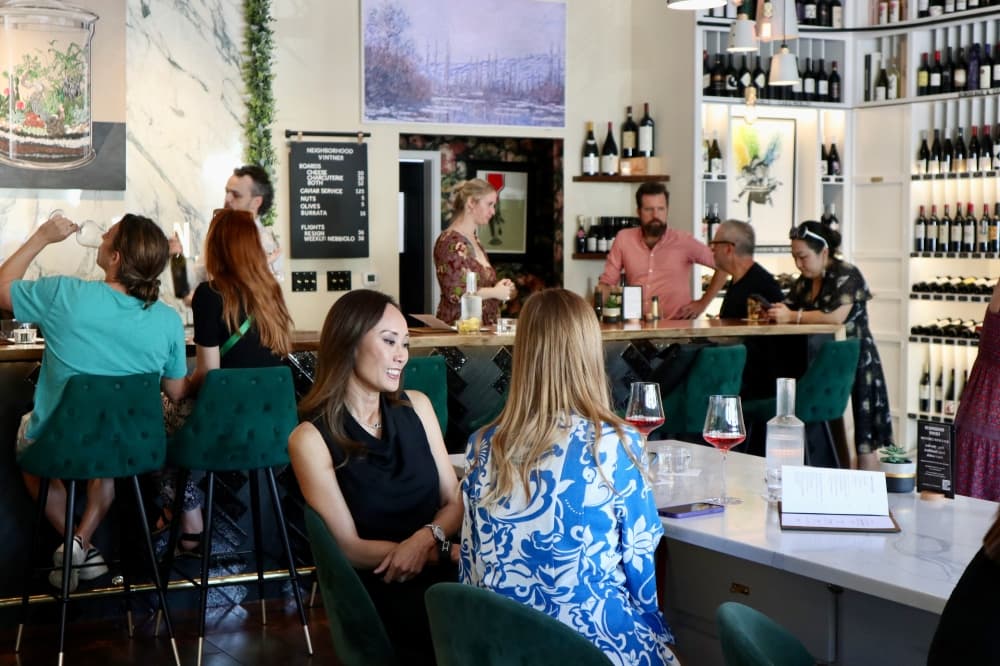 Neighborhood Vintner wine bar shares rare wines, knowledge with Westlake