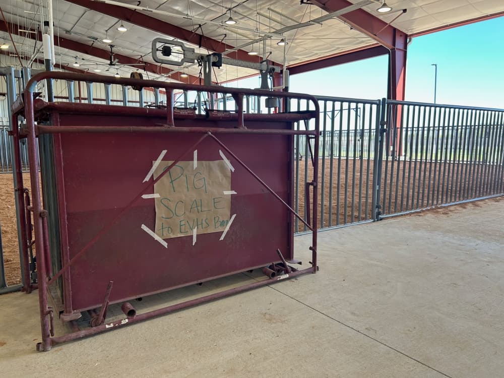 inside of agriculture barn