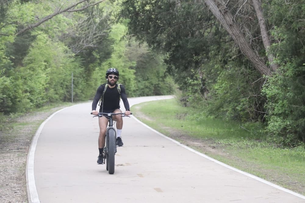 Dallas leaders unveil Trinity Forest Spine Trail section, plan for next phase