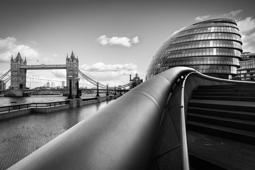 The Woodlands Photography Club's award-winning "More London" photo from 2022