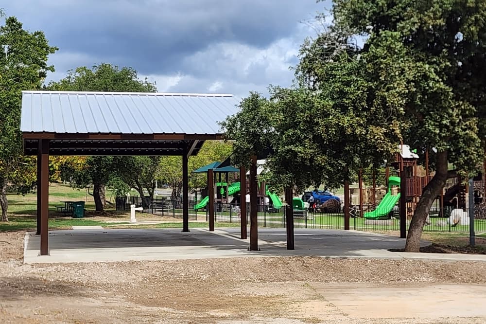Pavilion constructed at Live Oak Main City Park
