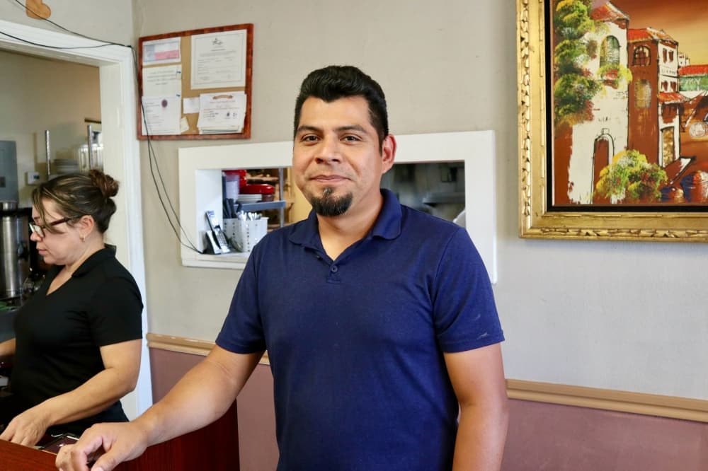 Victorino Estrada became the owner of Sierra's Mexican Food in 2020. (Kameryn Griesser/Community Impact)