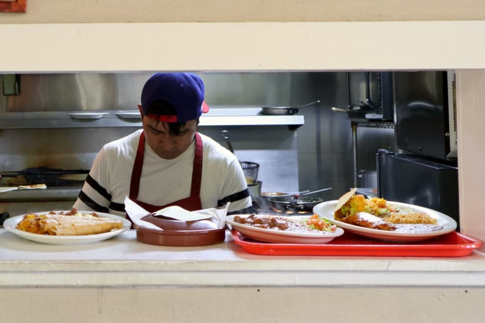 The menu combines classic Tex-Mex with authentic Mexican cuisine. (Kameryn Griesser/Community Impact)