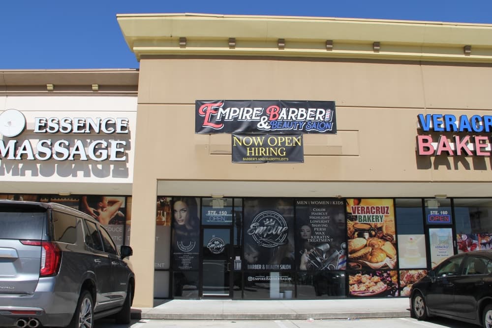 Empire Barber and Beauty Salon now open in Spring