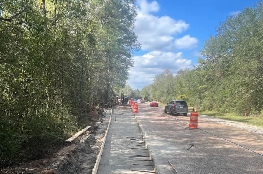 Read the latest road project updates in The Woodlands area for November