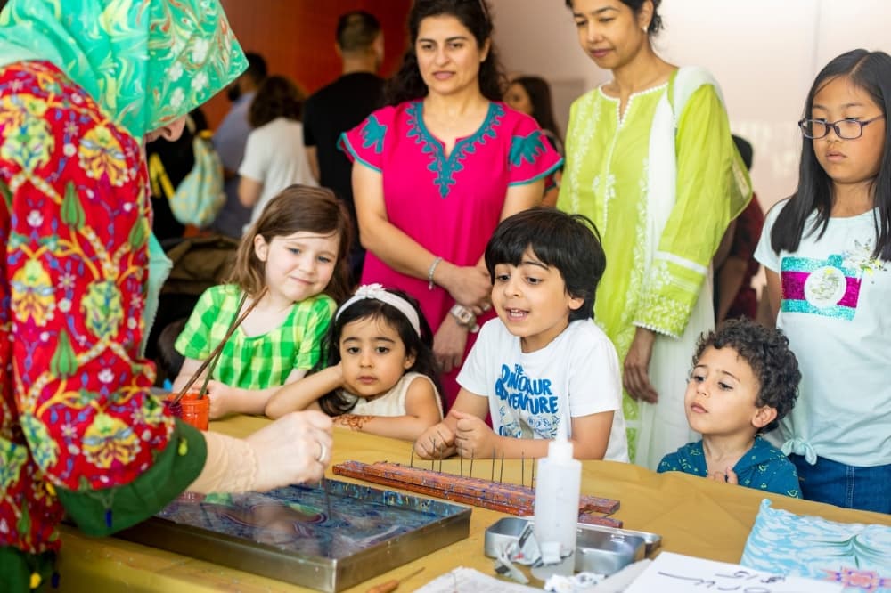 kids and artist 
