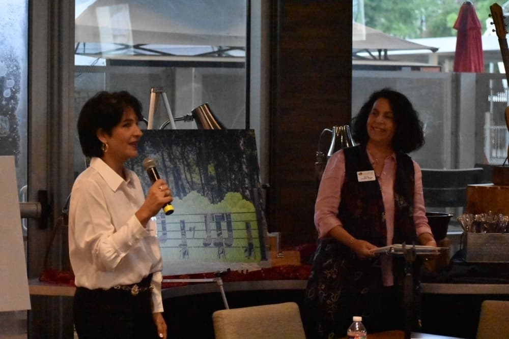An artist discusses her work.