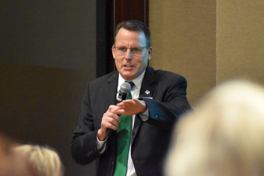Carroll ISD superintendent addresses academics, finances at luncheon