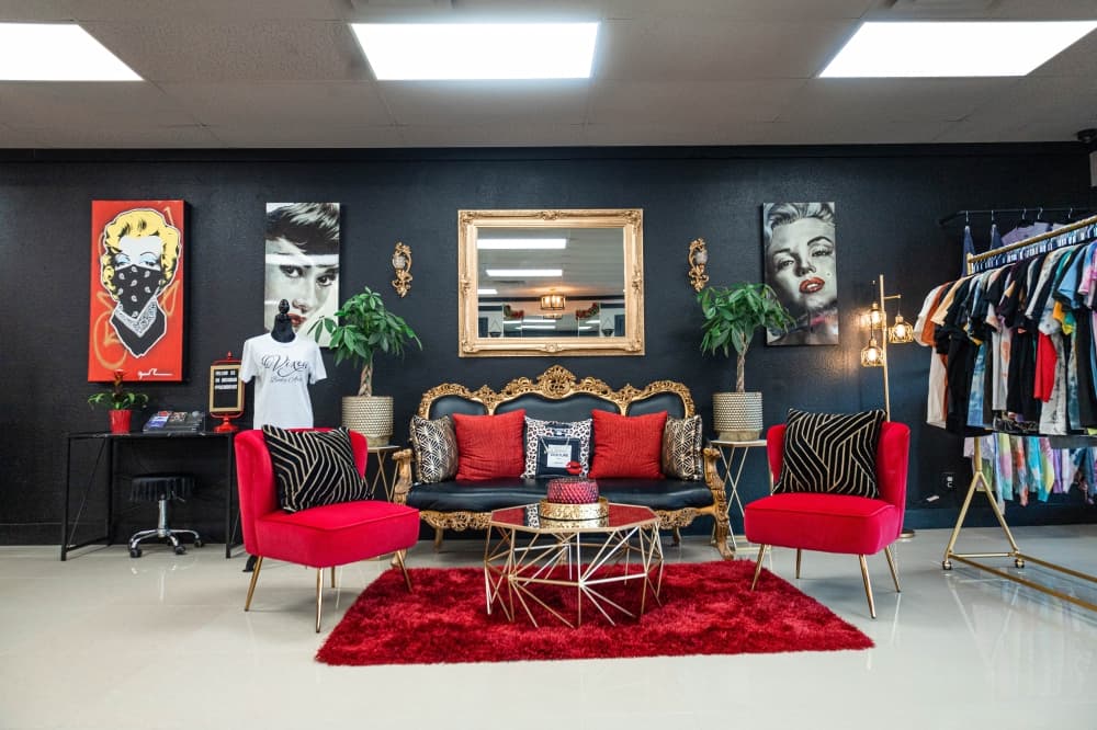 Lobby of Vixen Body Art 