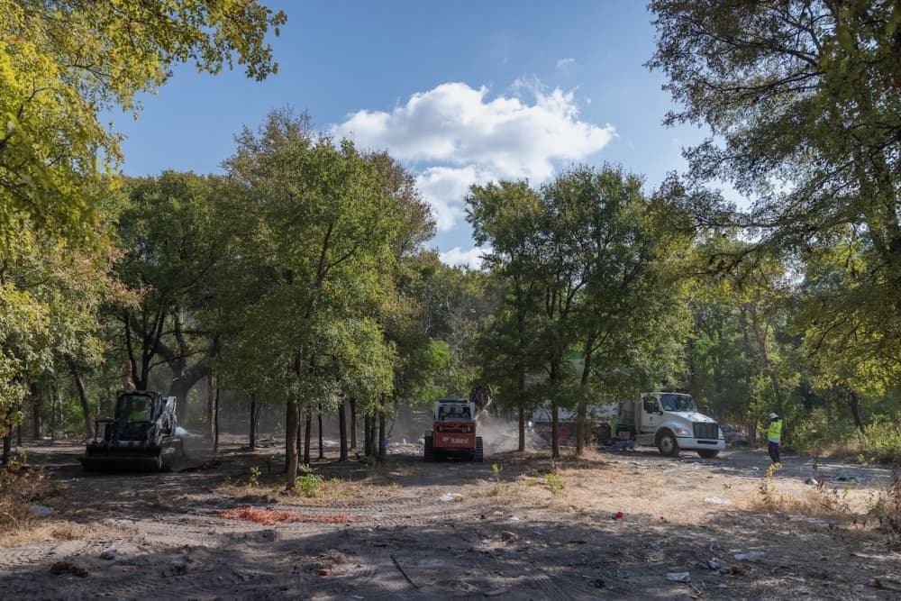 Dozens relocated from North, South Austin encampments through city shelter program