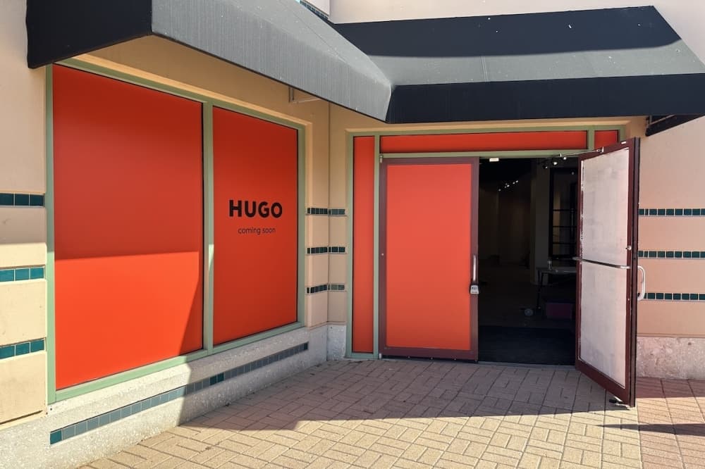 Hugo menswear store coming soon to San Marcos Premium Outlets