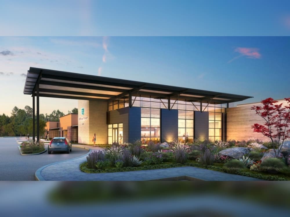 Behavioral health hospital Collin Springs under construction in McKinney