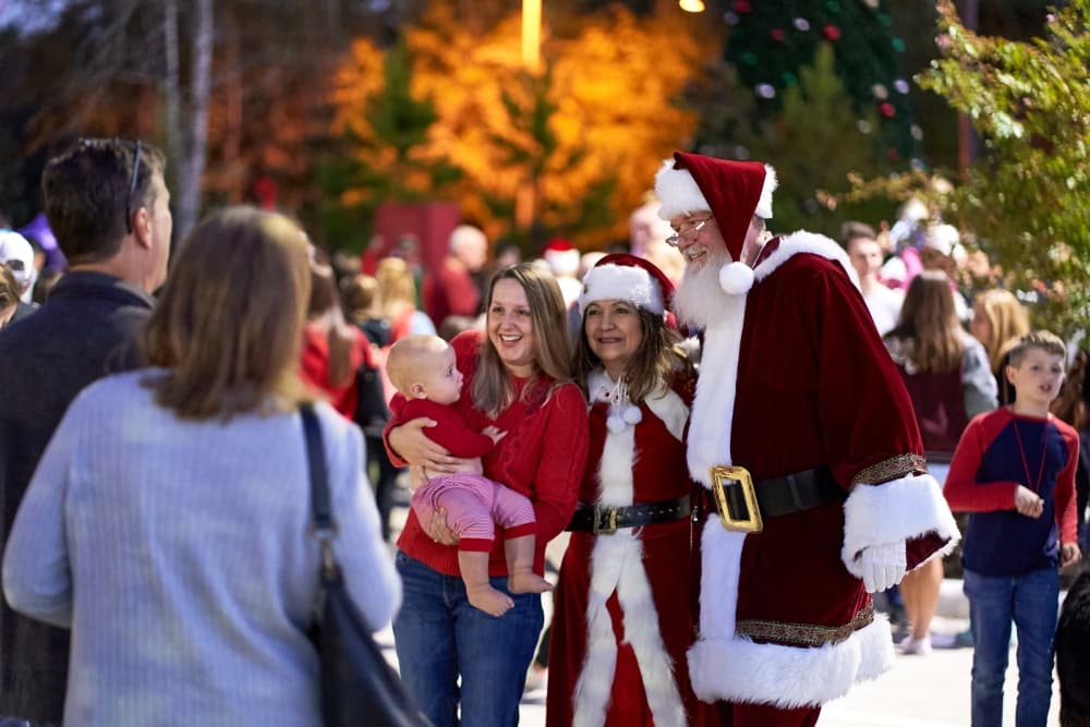Santa and Mrs. Claus